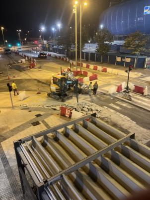 Obras en Donostia-San Sebastián