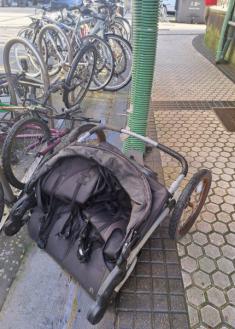 Remolque de bicicleta para niños