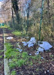 Queja por abandono y suciedad en la zona de Otxoki, en Intxaurrondo