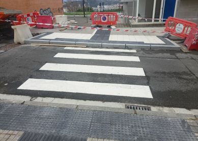 Modificación de paso de cebra
