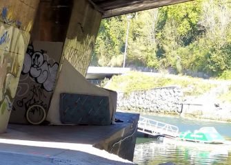 Nuevo asentamiento a la entrada de Ur Kirolak