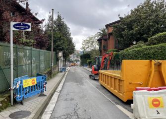 Corte en Calle Intxaurrondo