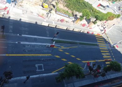 Obras en Manteo: Av.Narrarra a Manteo, puzle o pasos de cebra 