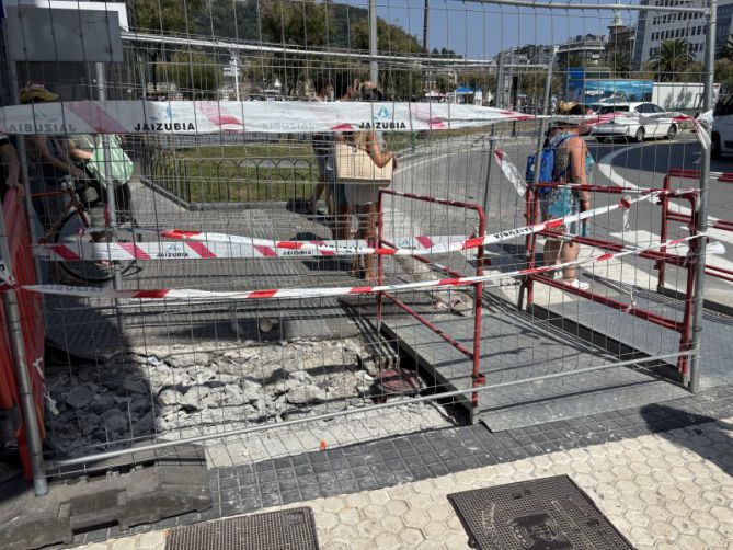 Obras en Donostia-San Sebastián