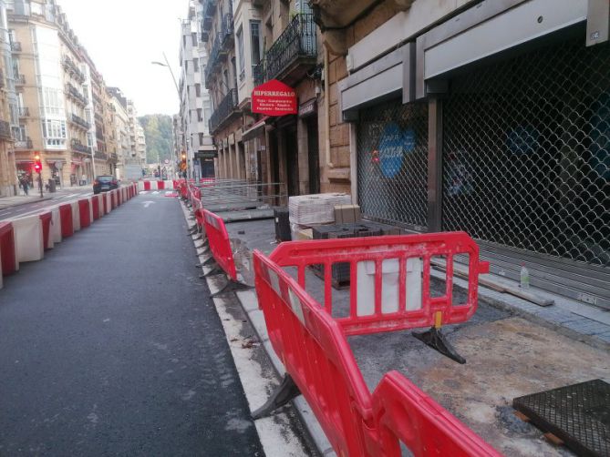 Obras en Donostia-San Sebastián