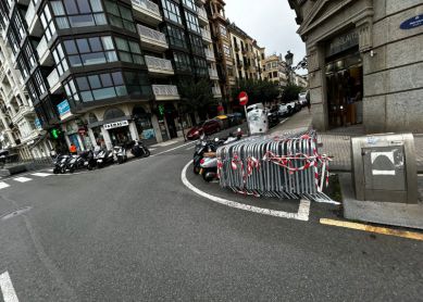 Parking de vallas o motos