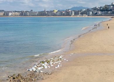 basura en Ondarreta