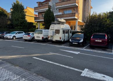 Camping nuevo en la ciudad
