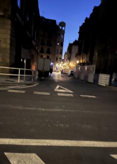 Falta de iluminación e inseguridad