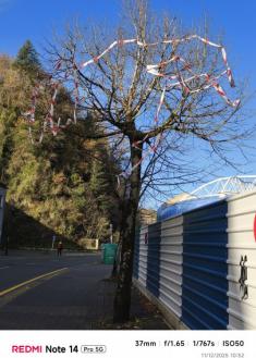 ¿Guirnalda navideña?