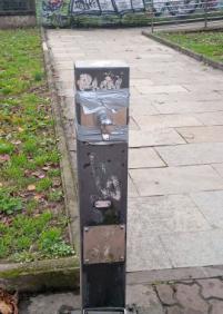 Fuente de agua en Intxaurrondo