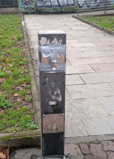 Fuente de agua en Intxaurrondo