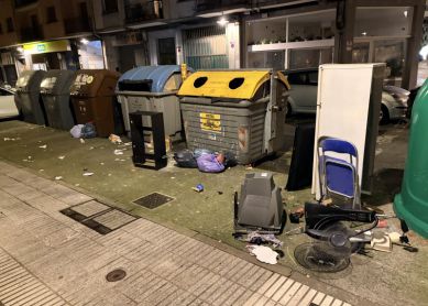 Situación insostenible por abandono barrio de iztieta en Errenteria