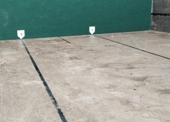 Cancelados entrenamientos de pelota por suciedad en los frontones