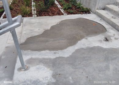 Mal remate de obras en el entorno del Culinary Center