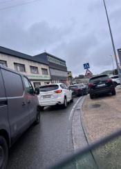 Fotos trafico gasolinera Poligono 27