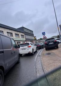 Fotos trafico gasolinera Poligono 27