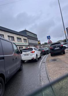 Fotos trafico gasolinera Poligono 27