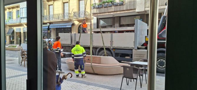 Mobiliario e infraestructuras en Donostia-San Sebastián