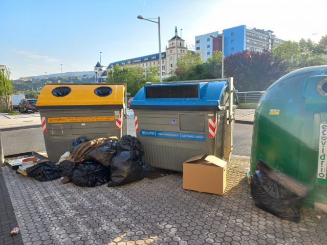 Residuos en Donostia-San Sebastián