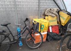 Aparcamiento de bicis en Amara 