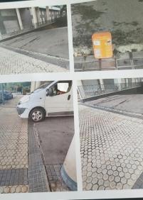 Escalón trampa de coches