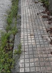 Acera intransitable 