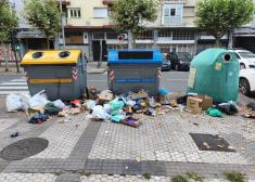 Basura y ratas en Amara.