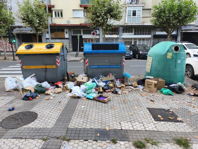 Residuos en Donostia-San Sebastián
