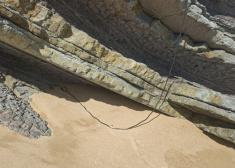 Cable suelto en la Playa de la Concha
