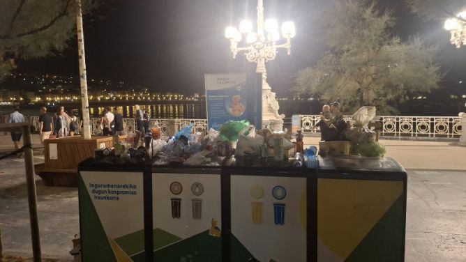 Residuos en Donostia-San Sebastián