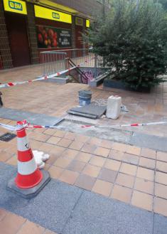 Humedades en Plaza Cofradías Donostiarras