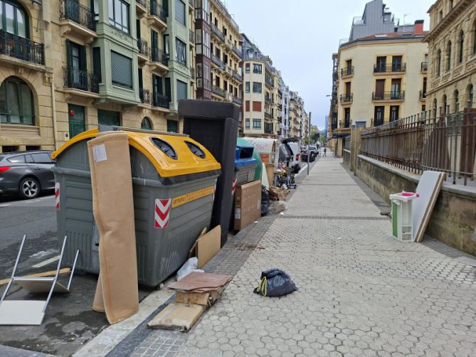 Mobiliario e infraestructuras en Donostia-San Sebastián